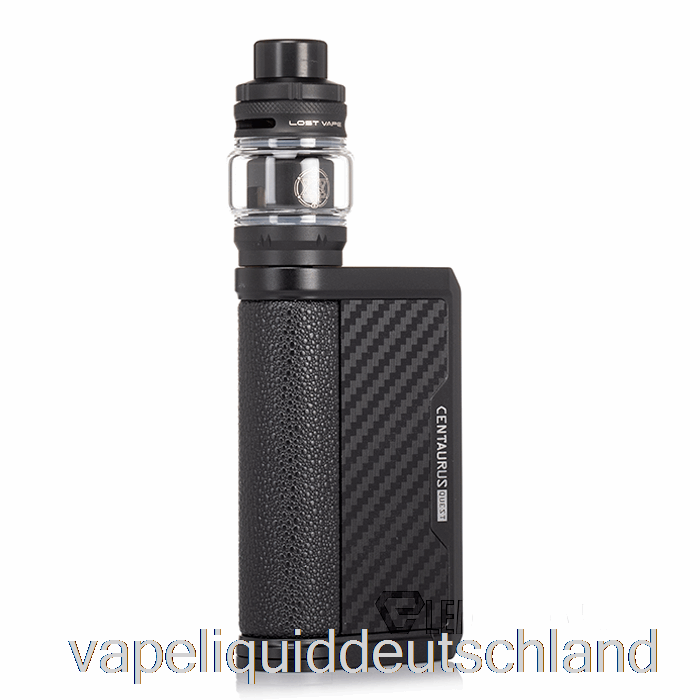 Lost Vape Centaurus Q200 Starter Kit [Centaurus Tank] Schwarze Kohlefaser Vape Deutschland